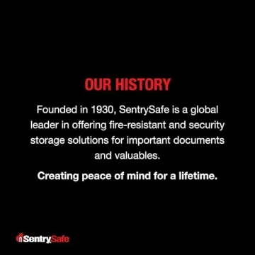 SentrySafe Fireproof Document Box Key Lock Secure Files