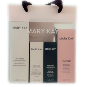 Mary Kay TimeWise 3D Miracle Set - Combination/Oily Skin Moisturizer, Anti-Aging Cream, SPF 30, Natural