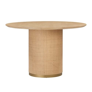 Tov Furniture Akiba 49 Inch Round Dining Table - Elegant & Functional