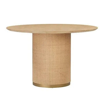 Tov Furniture Akiba 49 Inch Round Dining Table - Elegant & Functional