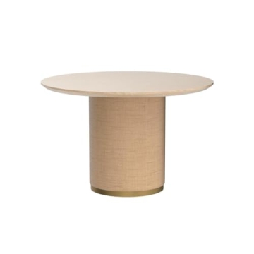 Tov Furniture Akiba 49 Inch Round Dining Table - Elegant & Functional