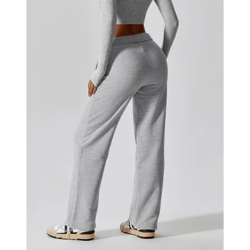 ABOCIW Women's Fleece Lined Sweatpants - Cozy & Stylish