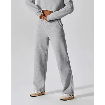 ABOCIW Women's Fleece Lined Sweatpants - Cozy & Stylish