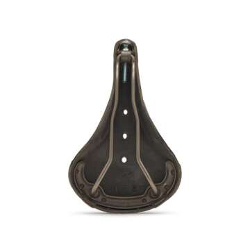 Brooks B17 Special Titanium Leather Bike Saddle for Comfort