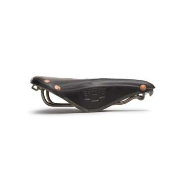 Brooks B17 Special Titanium Leather Bike Saddle for Comfort
