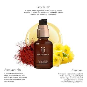 Transform Your Skin Overnight with True Botanicals Phyto Retinol Sleep Serum | Anti-Aging & Hydratin...