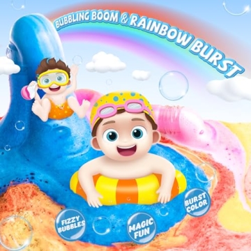 CLOUQUAR Kids Bath Bomb Potions for Fun Bathtime