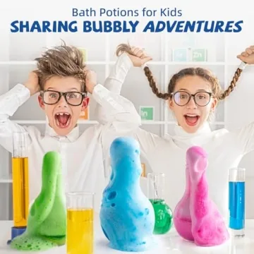 CLOUQUAR Kids Bath Bomb Potions for Fun Bathtime