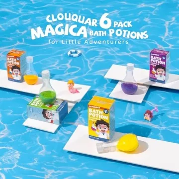 CLOUQUAR Kids Bath Bomb Potions for Fun Bathtime