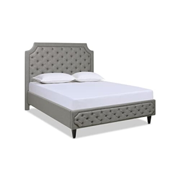 Jennifer Taylor Beatrice Upholstered Platform Bed Frame