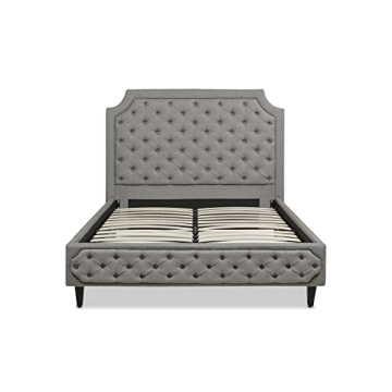Jennifer Taylor Beatrice Upholstered Platform Bed Frame