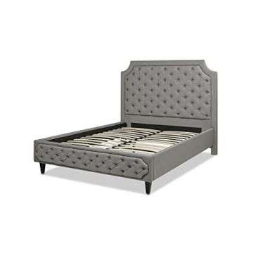Jennifer Taylor Beatrice Upholstered Platform Bed Frame