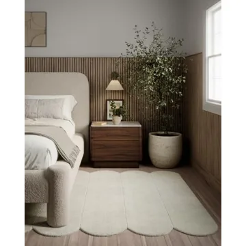 CUD-2 Ivory Rug - 100% Wool Luxury Home Decor