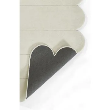 CUD-2 Ivory Rug - 100% Wool Luxury Home Decor