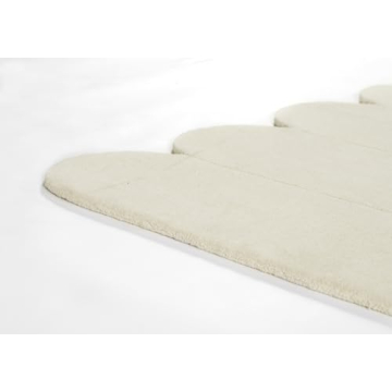 CUD-2 Ivory Rug - 100% Wool Luxury Home Decor
