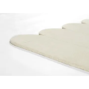 CUD-2 Ivory Rug - 100% Wool Luxury Home Decor