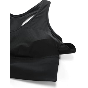 CRZ YOGA Ulti-Dry Racerback Sports Bra - Medium Support