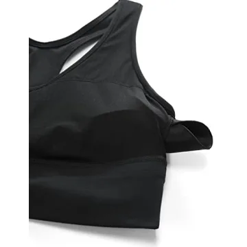 CRZ YOGA Ulti-Dry Racerback Sports Bra - Medium Support