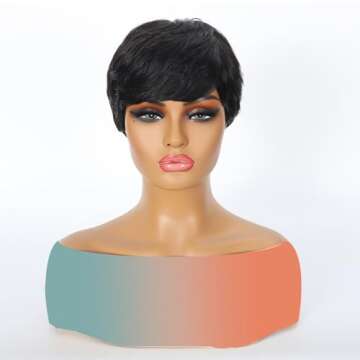 Stylish HOTJAR Pixie Cut Wig for Black Women