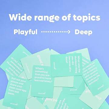 Good Talk 150 Conversation Cards for Family and Friends - Family Fun, Game Nights, Date Nights, Road Trips, and Camping