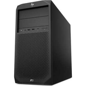 HP Z2 Tower G4 Workstation Mini Tower Desktop Computer, Intel Core i7-9700 3.0GHz, 32GB DDR4 RAM, 1T...