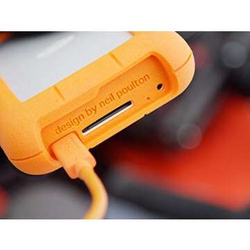 LaCie Rugged RAID Pro 4 TB External Hard Drive Portable HDD – USB 3.0 Compatible – with SD Card ...