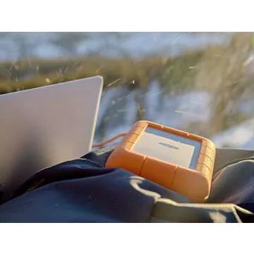 LaCie Rugged RAID Pro 4 TB External Hard Drive Portable HDD – USB 3.0 Compatible – with SD Card Slot, Drop Shock Dust Water Resistant, for Mac and PC Computer Desktop Workstation Laptop (STGW4000800)