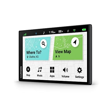 Garmin DriveSmart 86, 8-inch Car GPS Navigator with Bright, Crisp High-Resolution Maps and Garmin Voice Assist (Renewed)