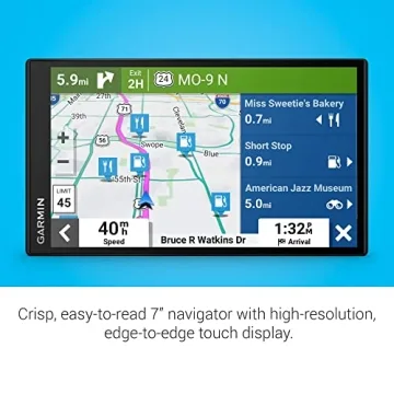 Garmin DriveSmart 86, 8-inch Car GPS Navigator with Bright, Crisp High-Resolution Maps and Garmin Voice Assist (Renewed)