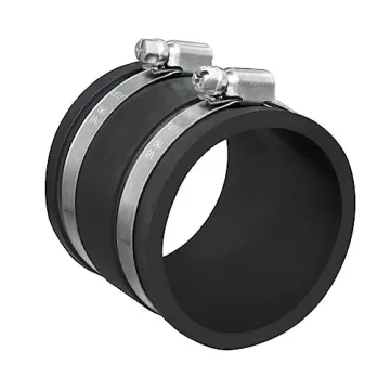 POWERTEC 70148 Dust Control Flex Cuff with Steel Clamps - 2-1/2-Inch