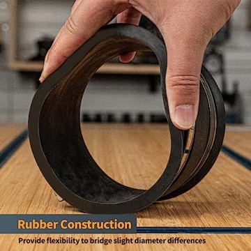 POWERTEC Dust Control Flex Cuff for Shop Vacuums