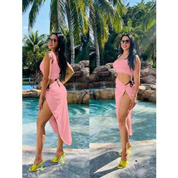 BEAGIMEG One Shoulder Sexy Bodycon Dress for Women