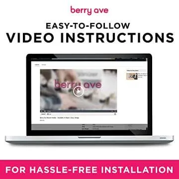 Berry Ave Broom Holder Wall Mount - Space-Saving Organizer