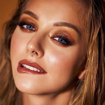 Stylish FIBO STEEL 5PCS Nose Hoop Set in Multiple Colors