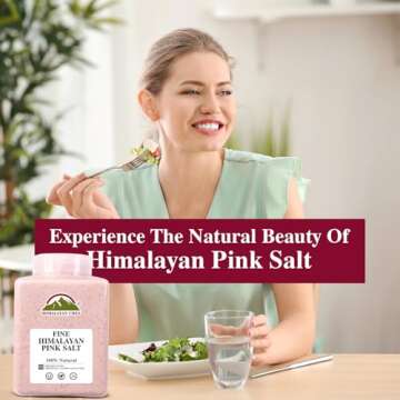 Himalayan Chef Pink Himalayan Salt Fine Grain 5 lb Jar