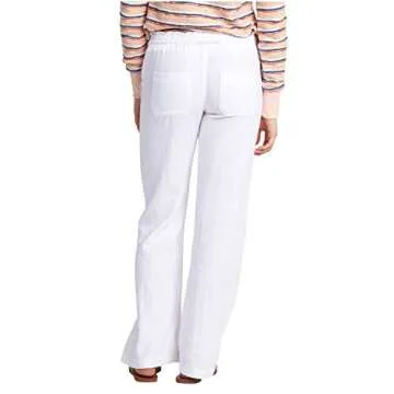 Roxy Oceanside Pants - Lightweight Linen Blend Design