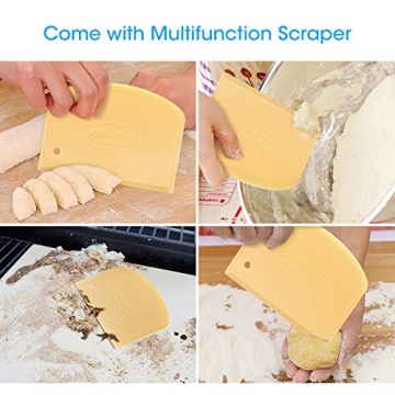 Unicook Heavy Duty Cordierite Pizza Stone for Perfect Pizza