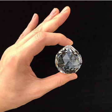Crystal Ball Prism 10-Pack for Home Decor and Suncatching