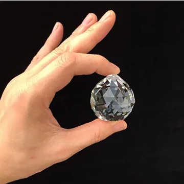 Crystal Ball Prism 10-Pack for Home Decor and Suncatching
