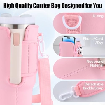 Slok Neoprene Water Bottle Carrier for 40 oz Tumbler