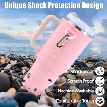 Slok Neoprene Water Bottle Carrier for 40 oz Tumbler