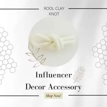 Rool Clay Knot for Elegant Neutral Home Decor