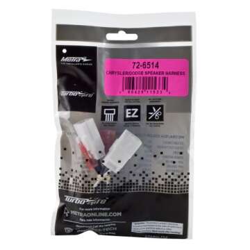 Metra 72-6514 Speaker Harness for Chrysler and Dodge Vehicles - Easy Installation