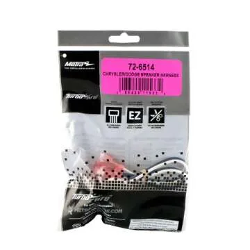 Metra 72-6514 Speaker Harness for Chrysler/Dodge Vehicles