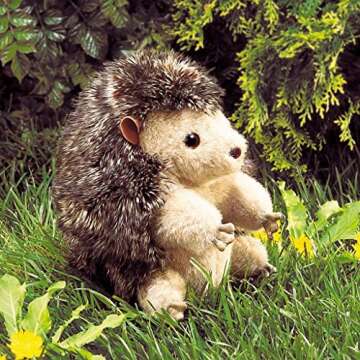 Engaging Folkmanis Hedgehog Plush Hand Puppet for Kids