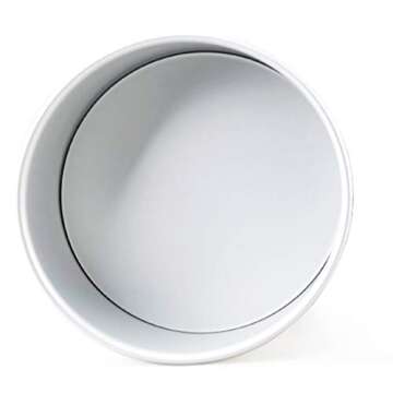Tosnail 8-Inch Aluminum Round Cake Pan 2 Pack