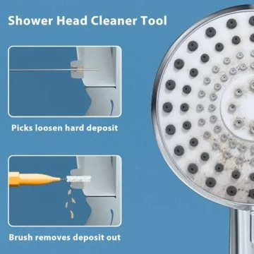 Lumkew 20-Piece Shower Head Cleaner Set for a Fresh Shower