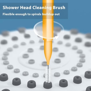 Lumkew 20-Piece Shower Head Cleaner Set for a Fresh Shower