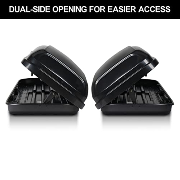 Tuffiom Rooftop Cargo Box for Easy Travel Storage