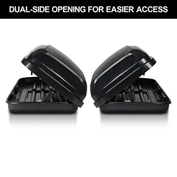 Tuffiom Rooftop Cargo Box for Easy Travel Storage